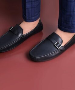 Premium Leather Saddel Loafer For Men